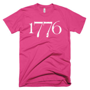 1776 Independence Liberty T-Shirt - Fuchsia