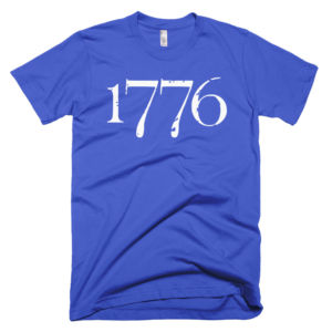 1776 Independence Liberty T-Shirt - Blue